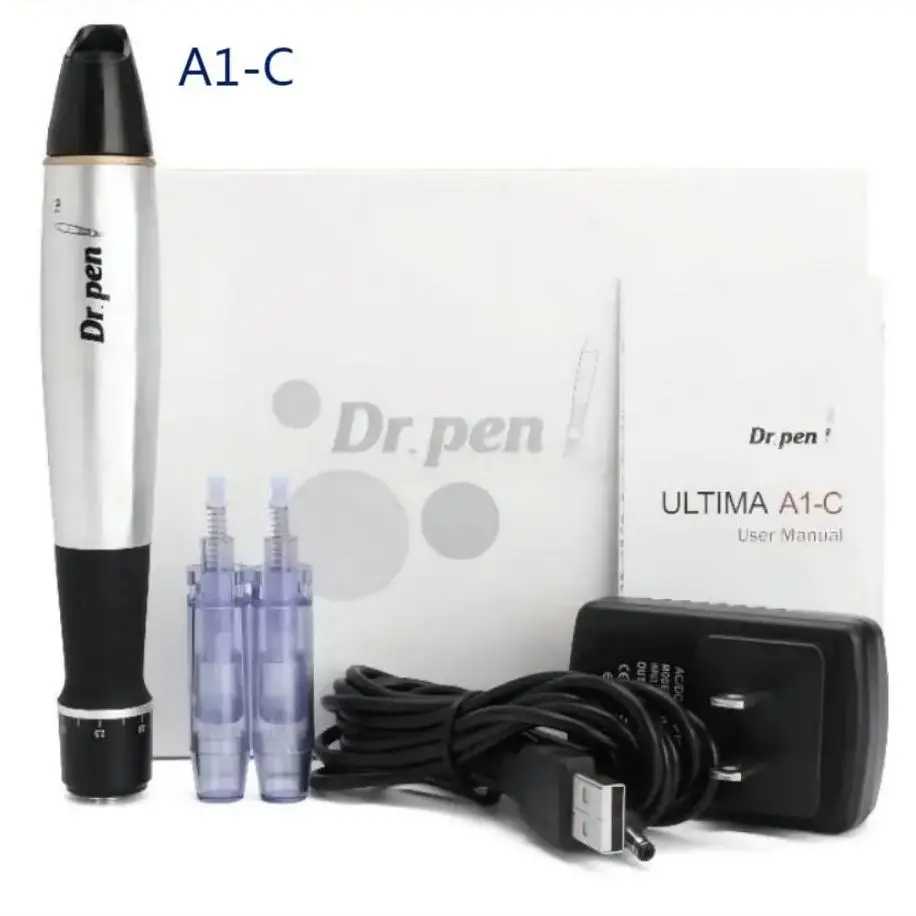 Электрическая ручка Dr Pen Ultima A1 Derma Pen Красота Инструмент для ухода за кожей Татуировка Микроиглание Проводная Профессиональная система Derma Pen Терапия