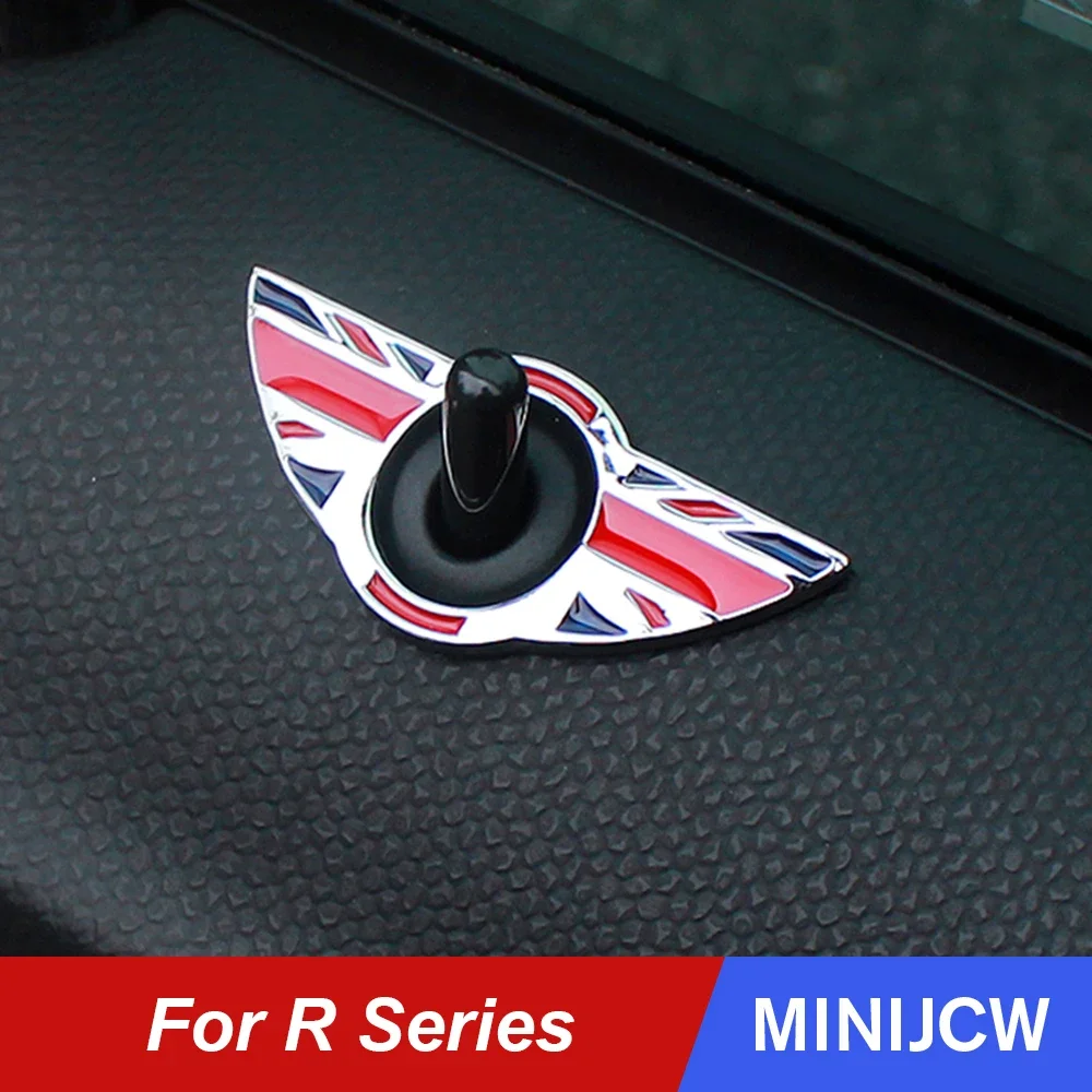 2 шт., автомобильные наклейки на дверной замок Mini Cooper S JCW R50 R52 R53 R55 R56 R57 R58 R59 R60 R61
