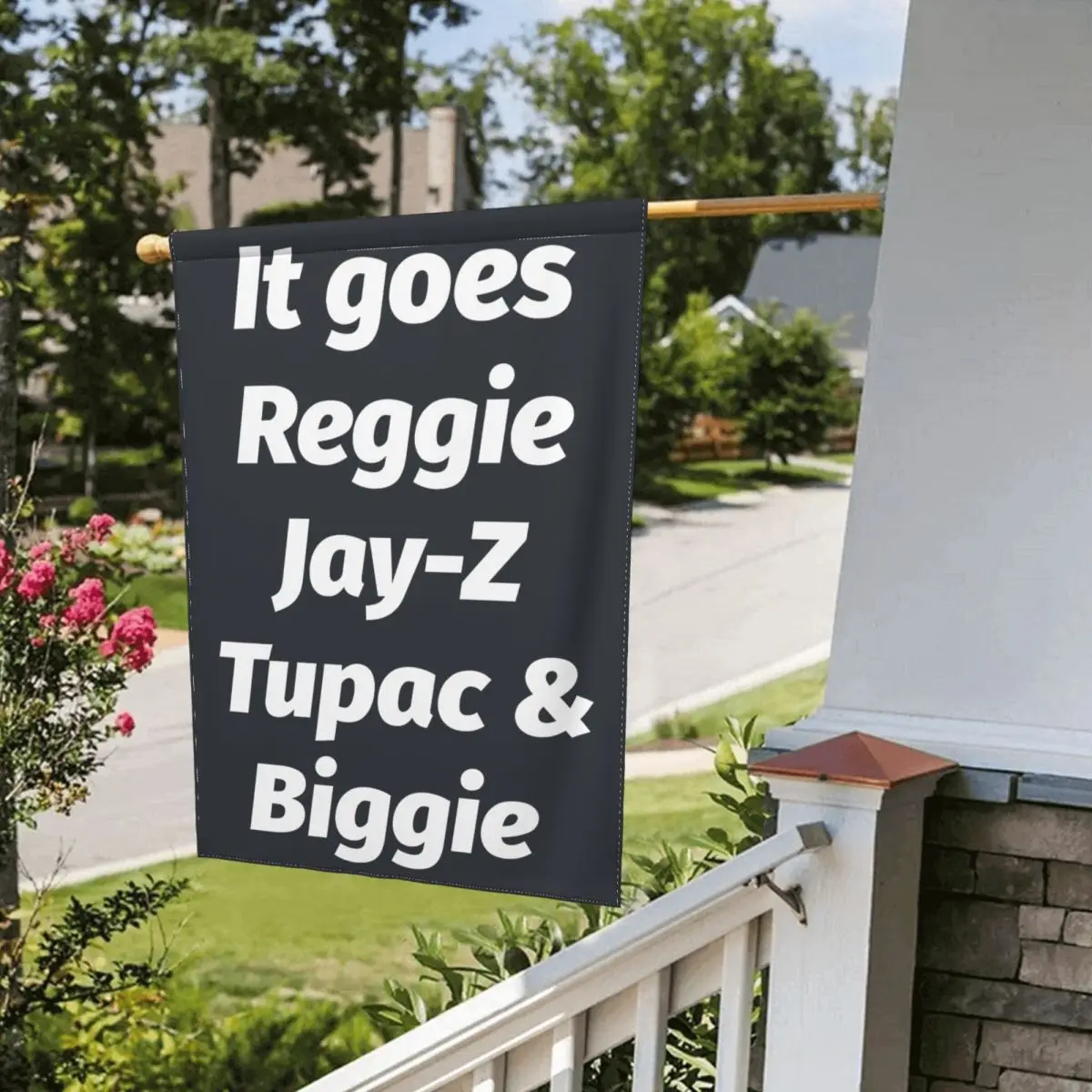 Фото It Goes Reggie Jay-z Tupac And Biggie Garden флаг Палестинские баннеры на заказ №5