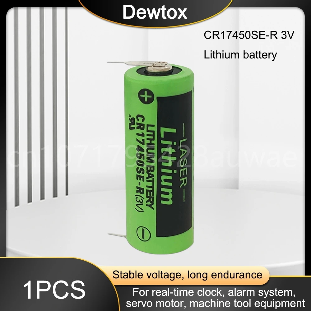 1 шт. Новинка Φ (3V) CR17450 CR17450SE GE FANUC, сменная батарея, Φ с ножкой