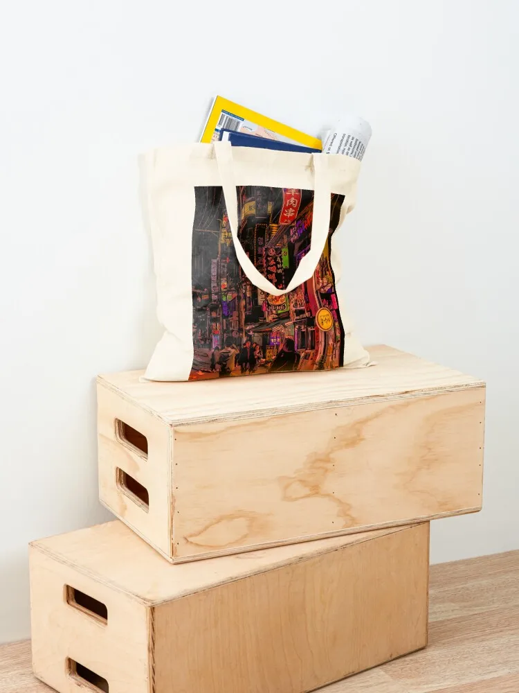 Itaewon - Seoul by Night Tote Bag Большая сумка женская сумка сумки женская сумка для покупок 2025 (art.: 3920cd9dbbfec) - 3920cd9dbbfec
