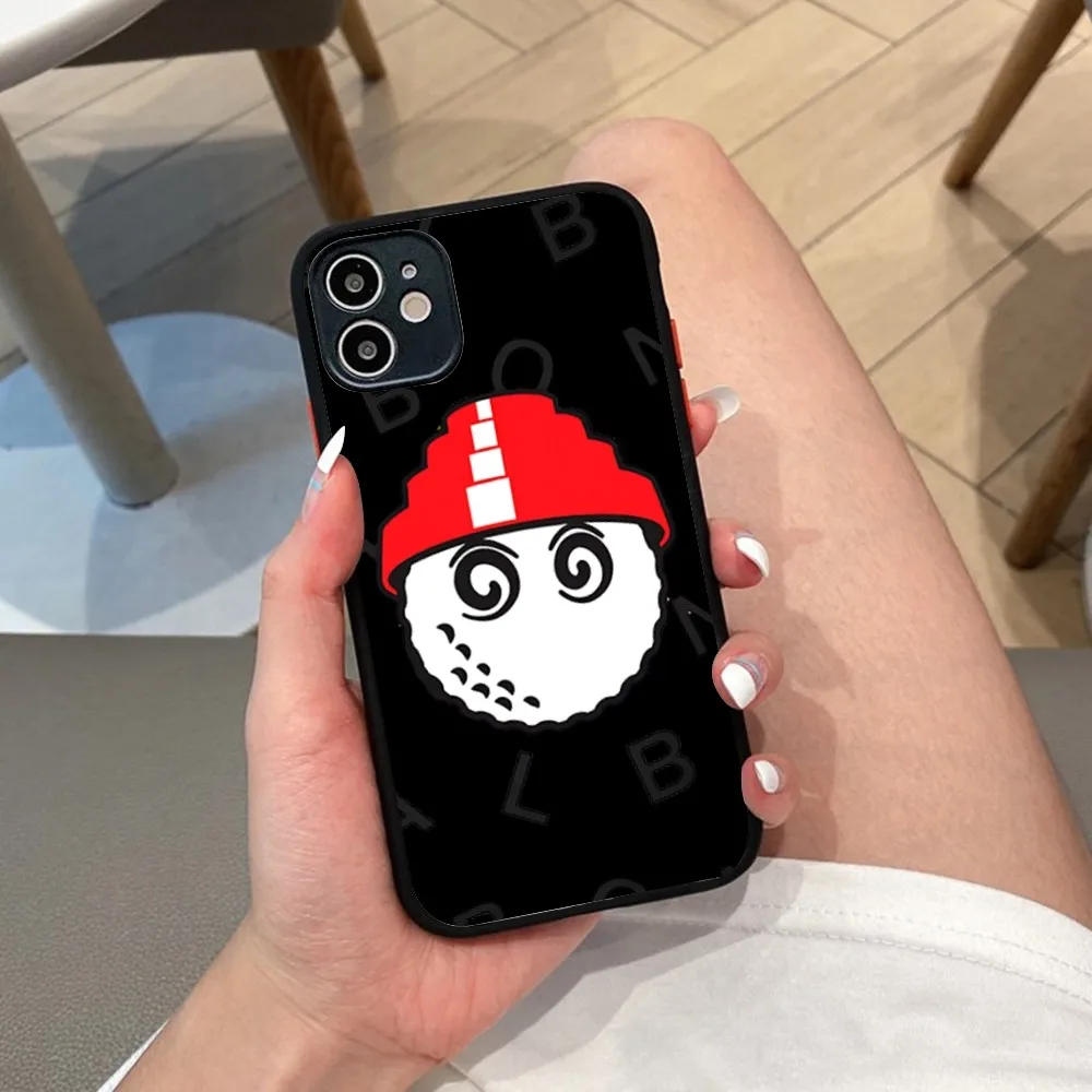 Фото Модный длинный чехол для телефона с логотипом M-Malbon Golf для IPhone 14 11 12 13 Mini Pro Max 8 7 Plus X XR XS MAX, полупрозрачный матовый чехол №2