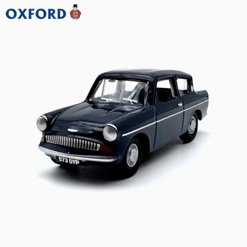 Фото Оксфорд литой под давлением масштаб 1/76, Ford-anglia Ambassador, модель автомобиля из сплава, классическая коллекция для взрослых, игрушка в подарок №4