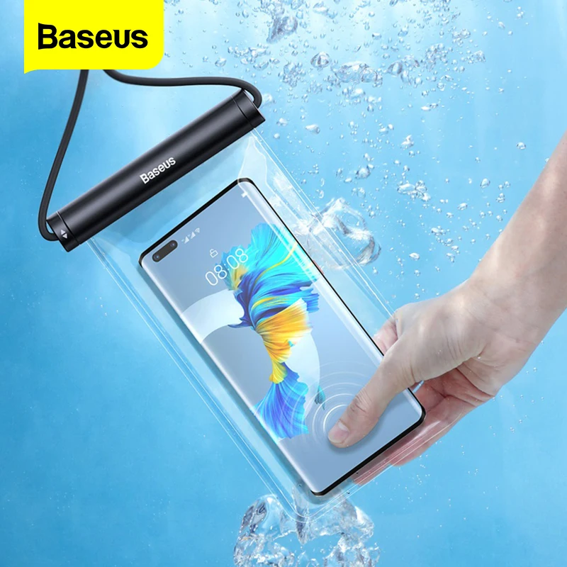 Водонепроницаемый чехол Baseus для iPhone 13 12 Pro Max Samsung Xiaomi Poco, водонепроницаемый чехол для телефона, универсальный защитный чехол