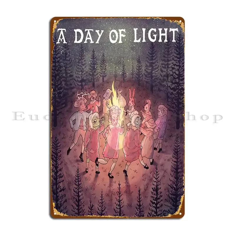 Mear Official A Day Of Light Ep Альбом Изображение Металлические Вывески Клубный Дизайнер Бар Пещера Гараж Оловянная Вывеска Плакат