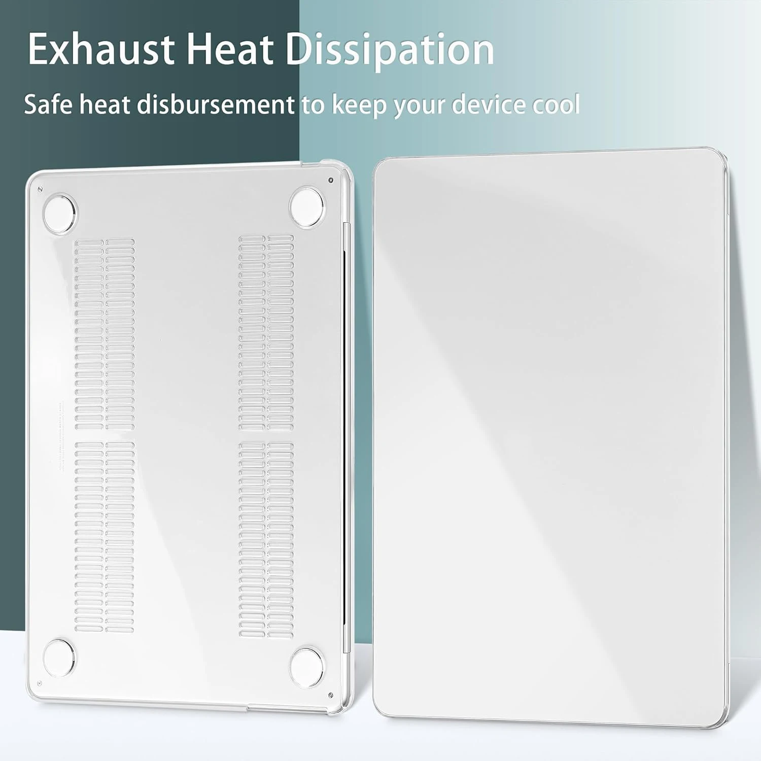 Фото Чехол для ноутбука Apple MacBook Air 15,3 A2941 M2 Chip Macbook Pro 16 A2485 с сенсорной панелью Air 13,3 A2337 A2338 A1932 Crystal Case №3