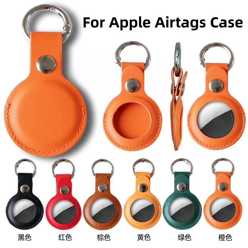 Для Apple airтеги, кожаный телефон, устройство, брелок, защитный брелок для AirTag, трекер, защита от потери животных
