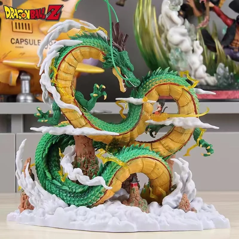 Новая фигурка Dragon Ball Z Son Goku 45 см, аниме Wish Dragon Shenron, экшн-фигурка, модель из ПВХ, коллекция статуй, украшение для рабочего стола