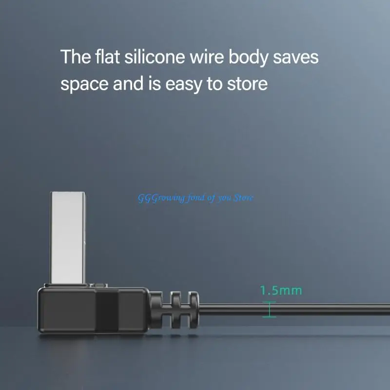 Фото H9EB 4 в 1 USB2.0 Кабель сплиттера USB Power Splitter Cable USB2.0 Мужчина до 4 USB -женского кабеля. №3