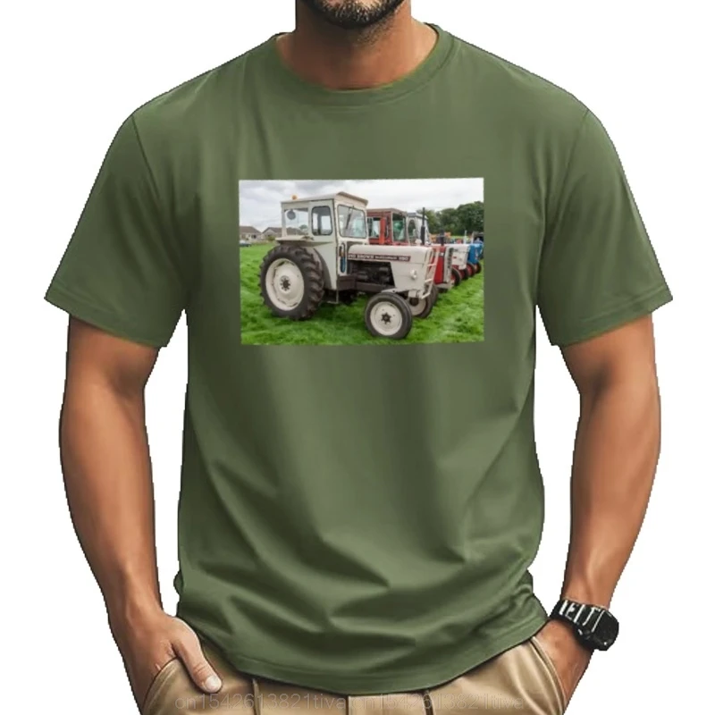 Футболка David Brown 990, выбираемая футболка Tractor Schweiß Neuauflage Herren bekleidung