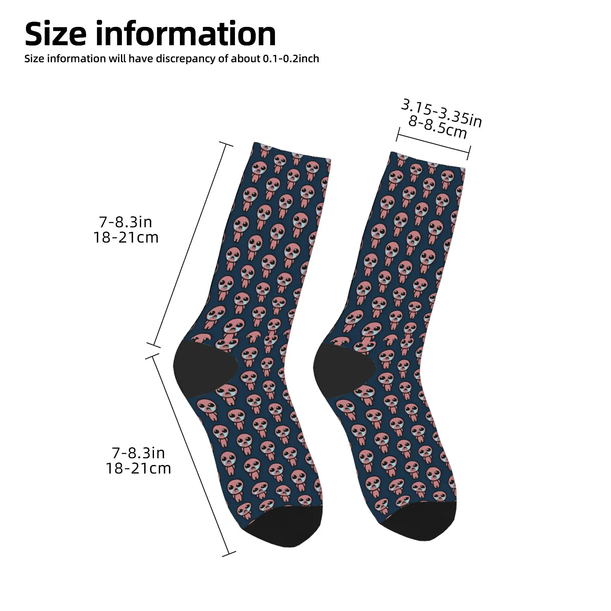 Мужские носки Harajuku The Binding Of Isaac Rebirth Sock Action Adventure Skateboard Женские носки Весна Лето Осень Зима (art.: 3920ca3de4c42) - 3920ca3de4c42
