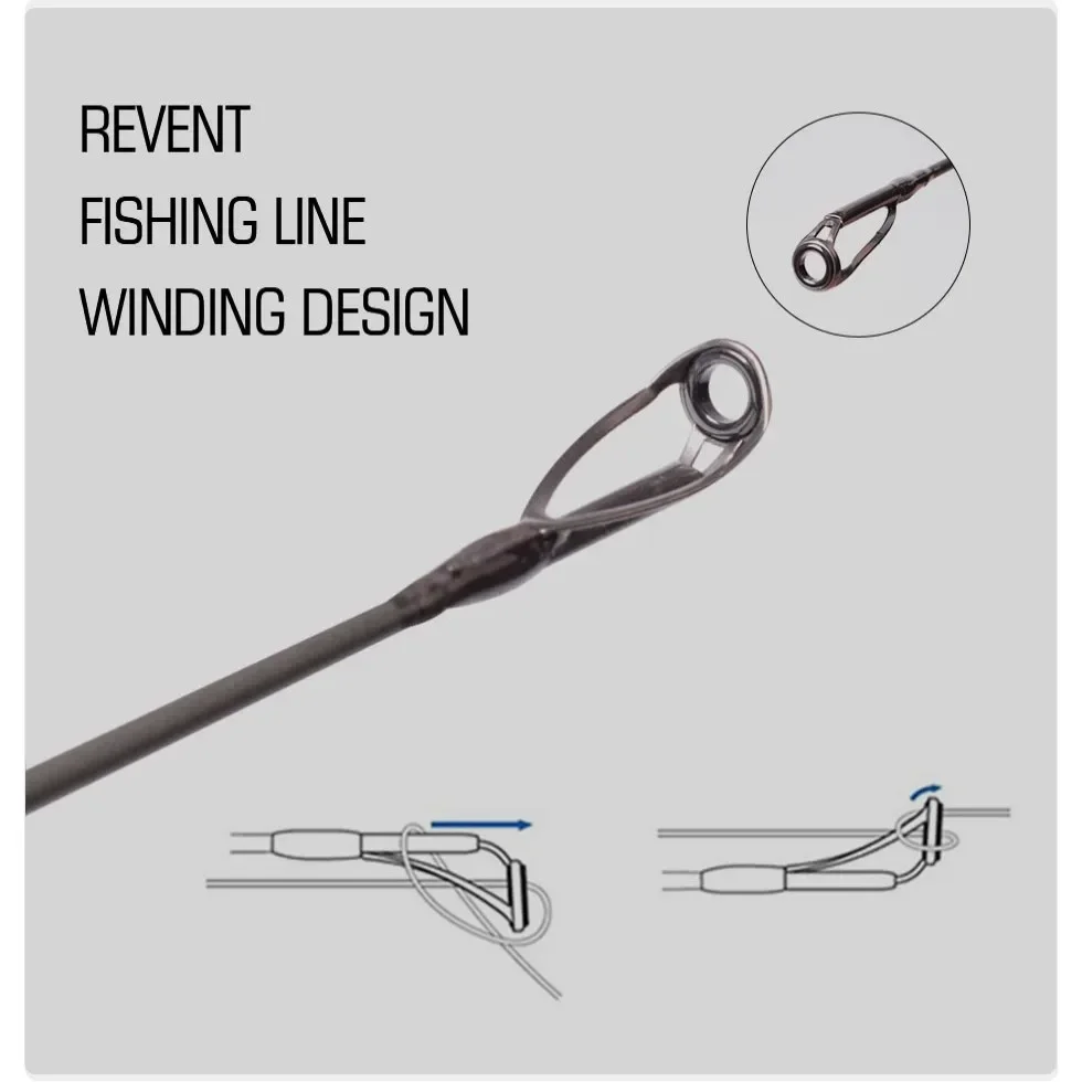 Фото Mavllos RaptorII Jigging Rod Casting Fishing, карбоновый наконечник M, приманка 80-250 г, леска 20-50 фунтов, спиннинговая удочка для морской ловли тунца №3