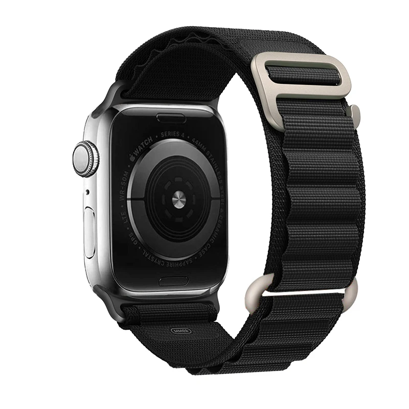 Фото Ремешок Alpine для apple watch Ultra band 49 мм 44 мм 40 мм 45 мм 41 мм 38 мм 42 мм 44, нейлоновый браслет для iwatch series 9 5 4 3 6 7 8 se, №3