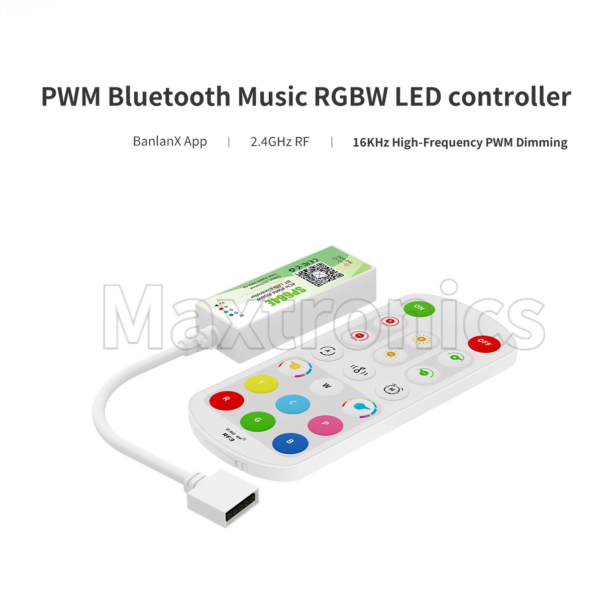 Фото SP661E-SP665E DCV5-24V Bluetooth 1-5CH SPI ШИМ светодиодный контроллер приложение RF пульт дистанционного управления одноцветный CCT RGB RGBW RGBCCT Neon FCOB LightStrip №5