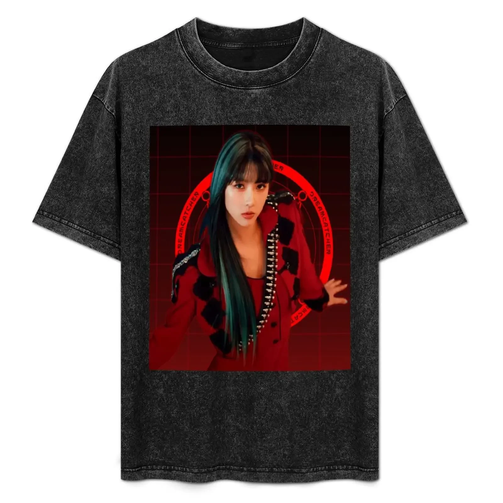 Футболка DREAMCATCHER YOOHYEON KPOP, мужские хлопковые футболки с принтом для мужчин, футболка