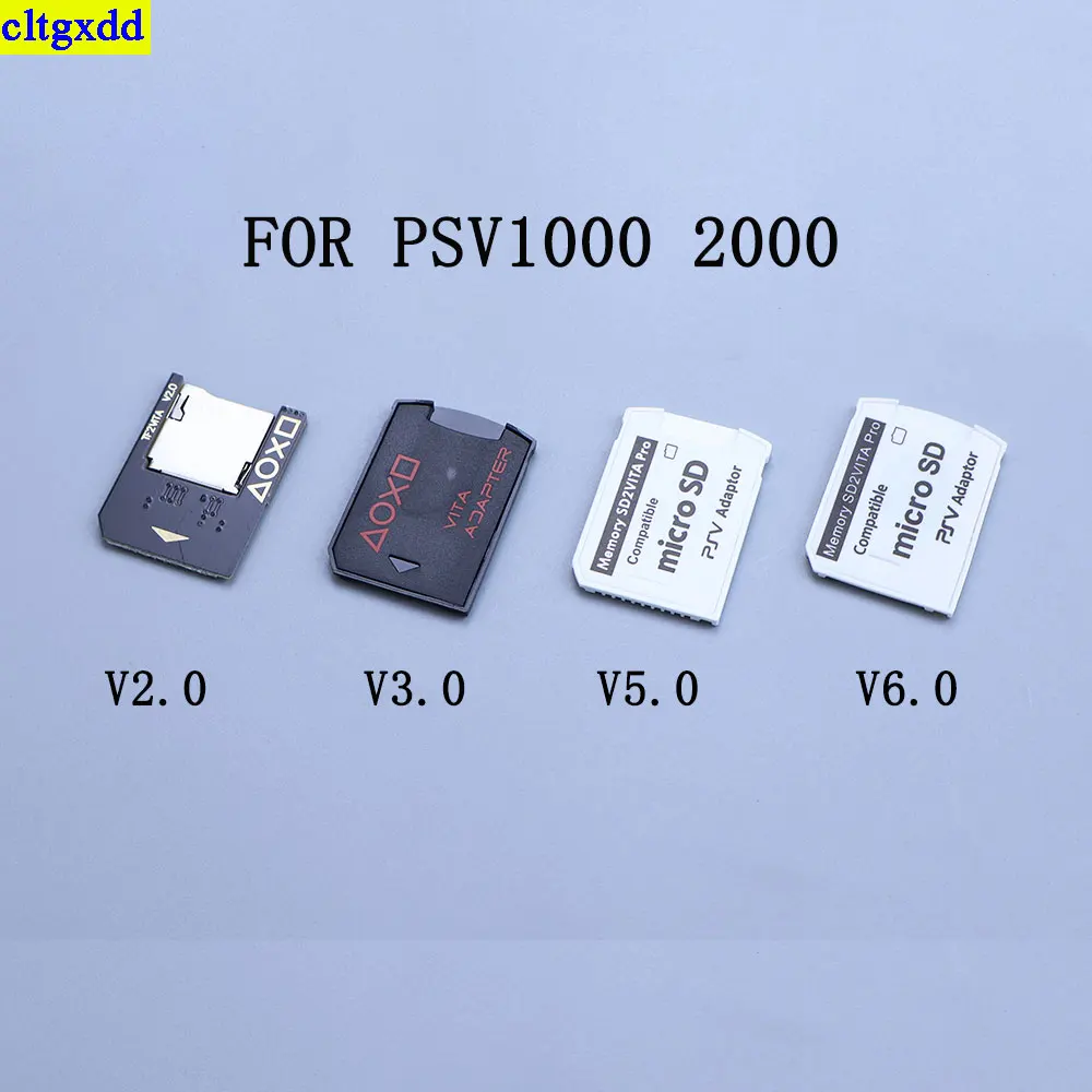 cltgxdd 1 шт. подходит для PSV 1000 2000 памяти SD2vita Pro, совместимая с SD TF-картой V2.0 V3.0 V5.0 V6.0 адаптер игровой карты