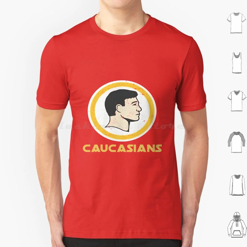 Оригинальная футболка Caucasians, футболка Caucasians Pride из хлопка для мужчин и женщин, с принтом «сделай сам», Caucasians Вашингтон Caucasians