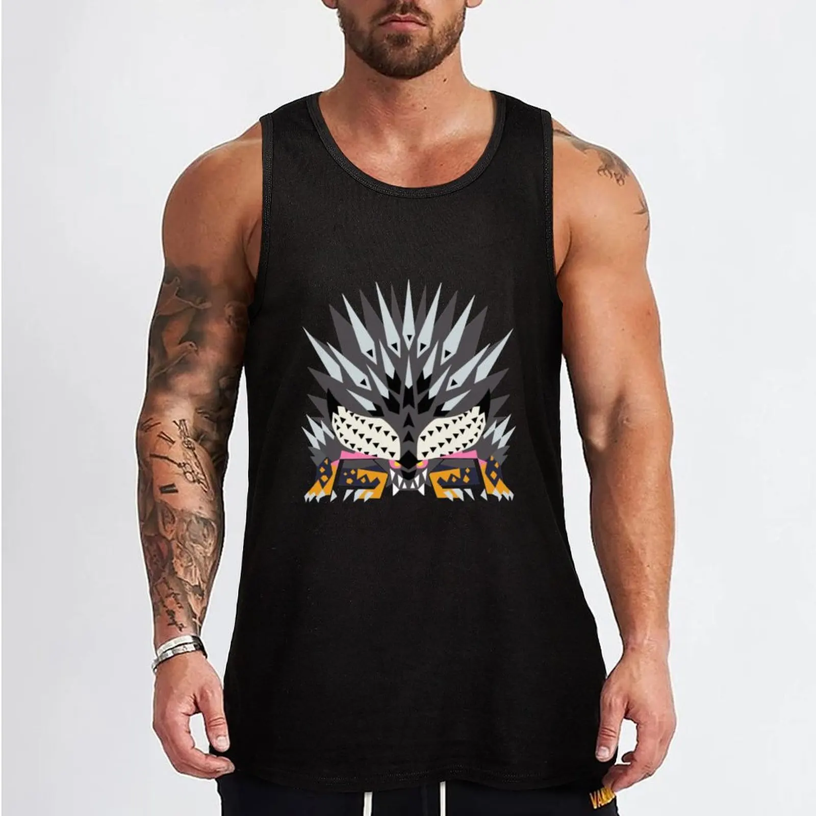 Фото Ruiner Nergigante Tank Top Рабочий жилет Жилет спортивные футболки для мужчин мышечная футболка №2