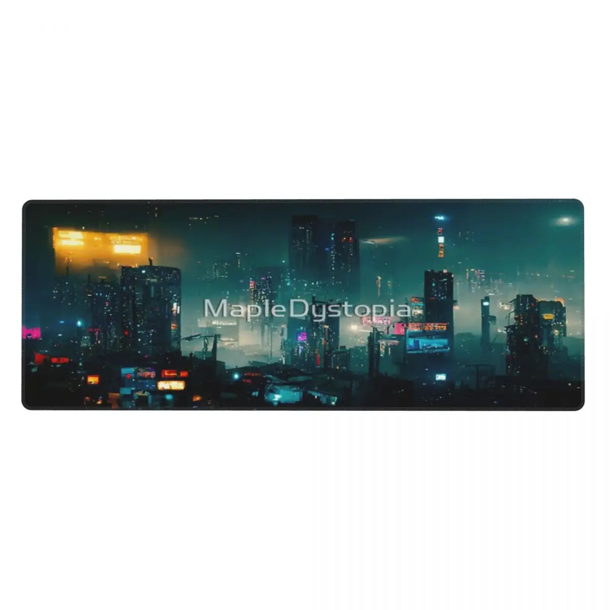 Фото Резиновые накладки на клавиатуру Dystopian City №2