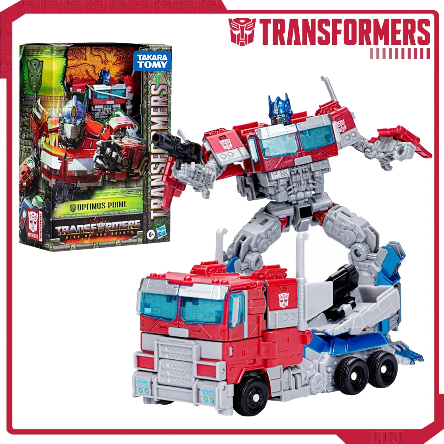 Экшн-фигурки TAKARA TOMY 2023, трансформер S7, рост зверей, BV01, BV-01Optimus Prime, Convoy, аниме, модель, премиум-игрушки, подарок