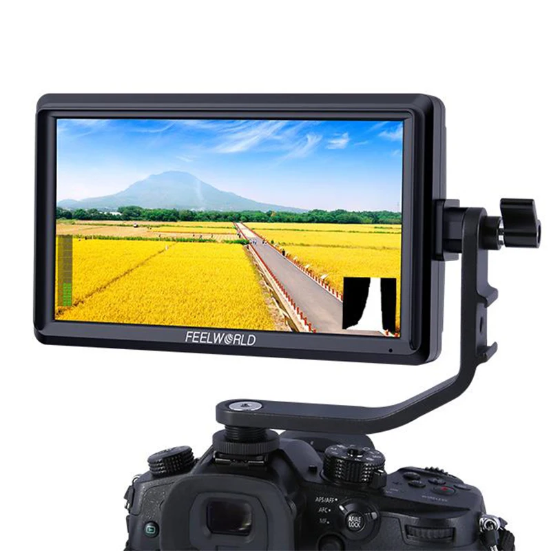 Монитор для камеры FEELWORLD S55 V2, 5,5 дюйма, FHD IPS, 4K, HDMI