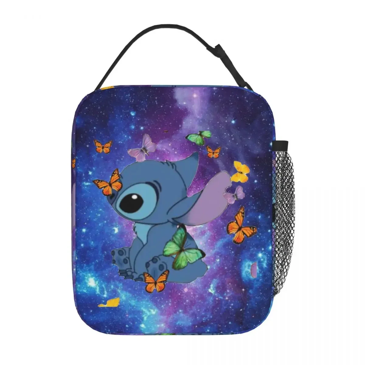 Аниме Lilo Stitch Сумка Для Обеда Портативный Контейнер Для Еды Термос С Милым Дизайном Бабочки Изолированная Сумка Для Мужчи...