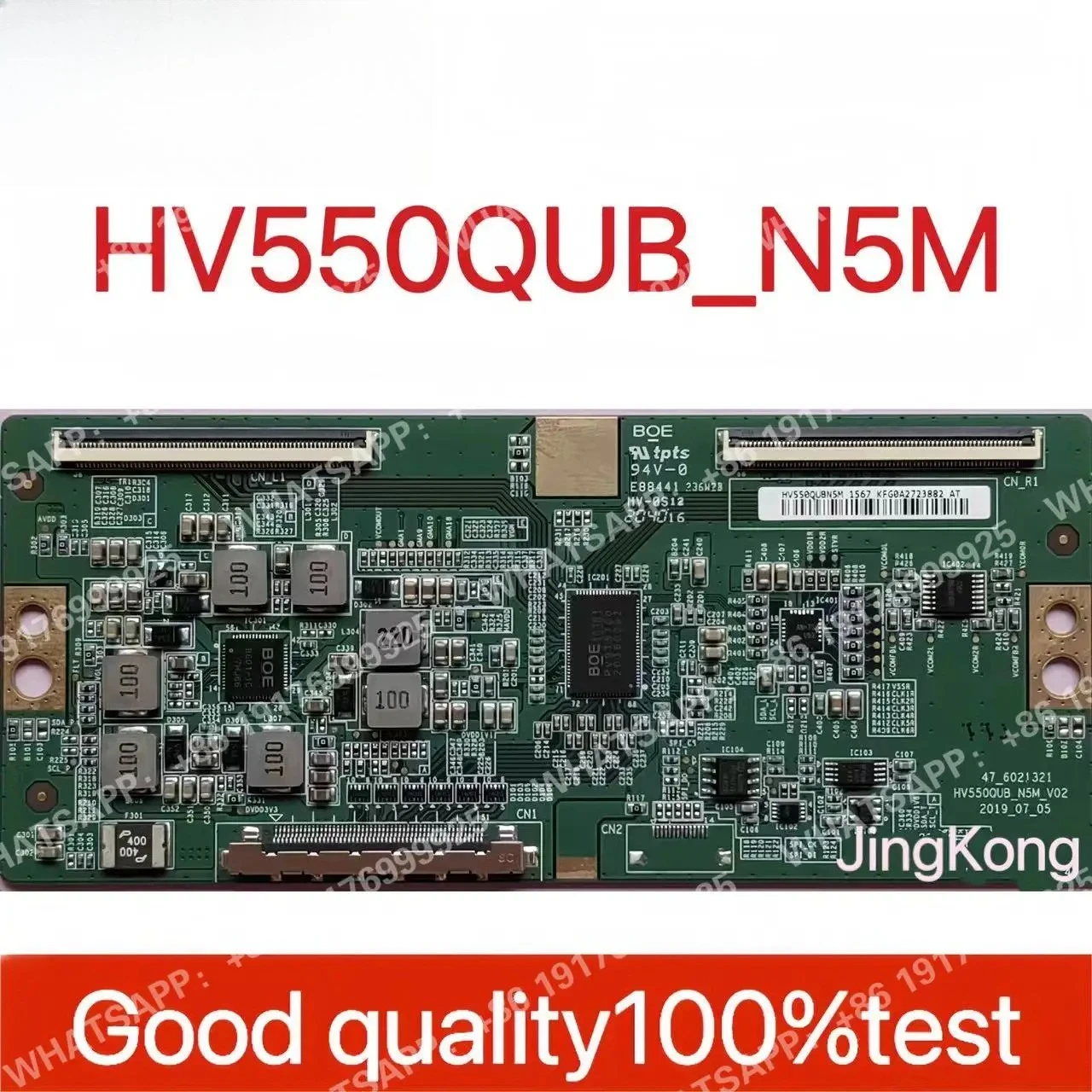 Логическая плата Tcon TV HV430QUB-F70 47-6021476 для ремонта ЖК-телевизора, аксессуары