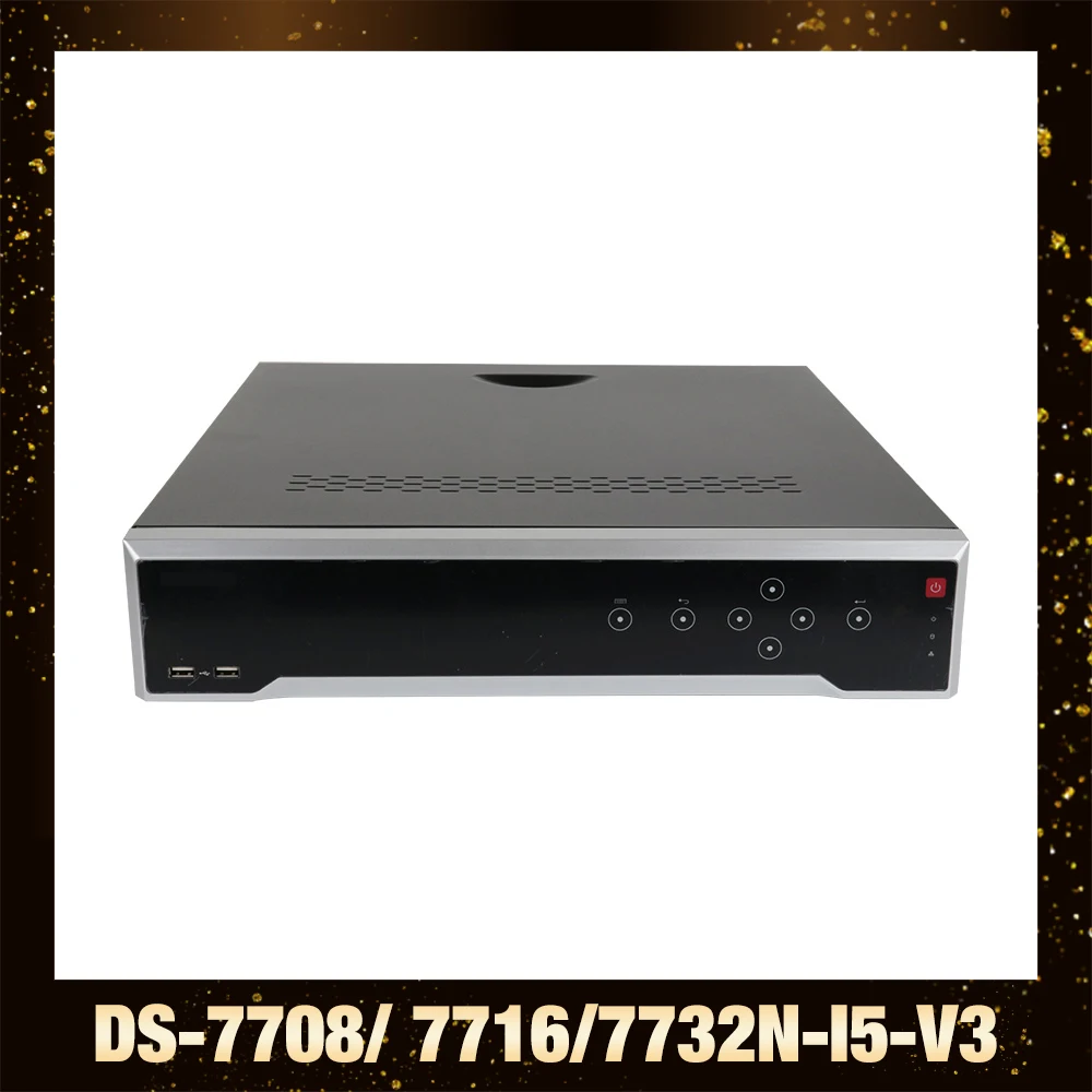 Для Hikvision DS-7708N-I5-V3 DS-7716N-I5-V3 DS-7732N-I5-V3 8-канальный 16-канальный 32-канальный 5-дисковый рекордер
