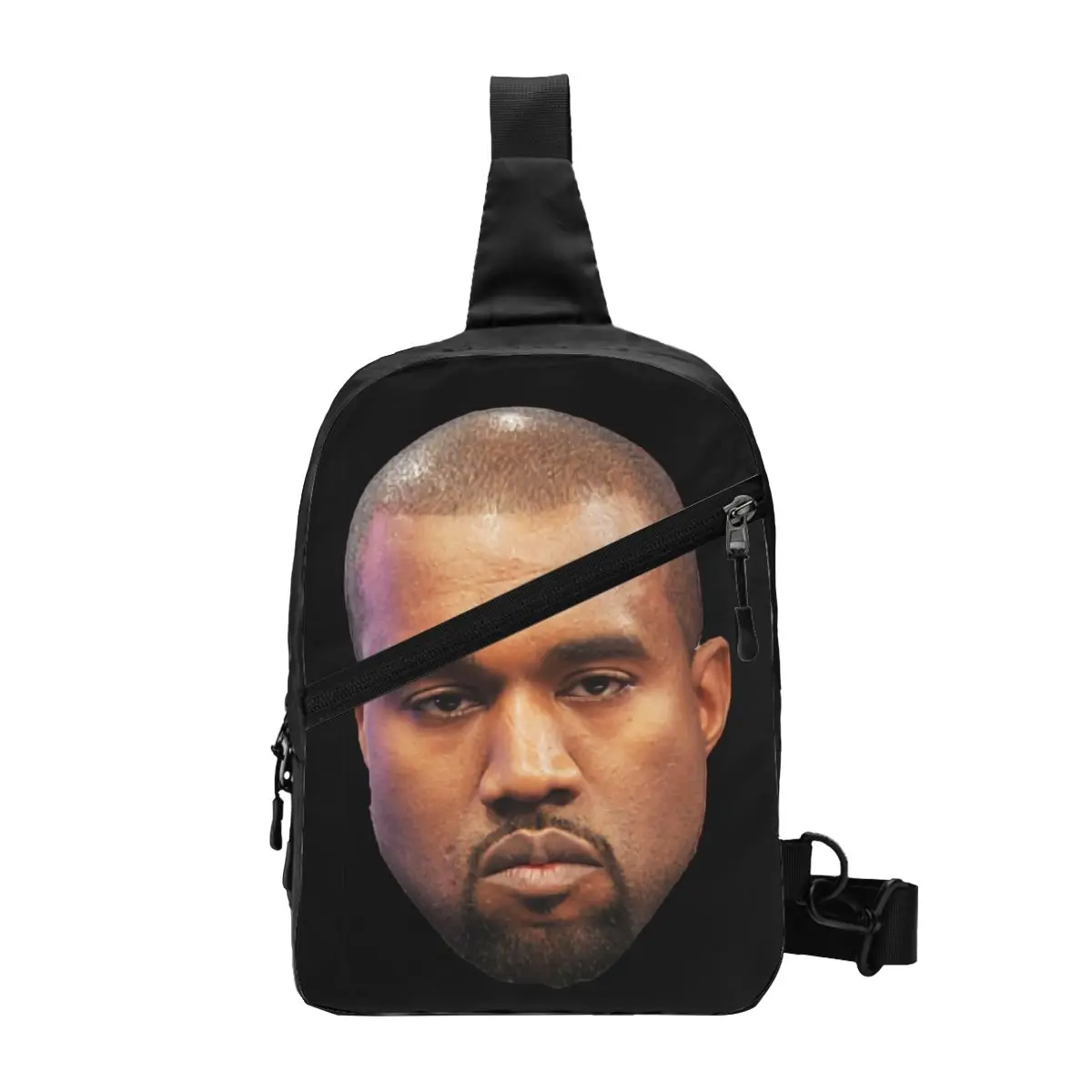 Kanye West Забавный мем слинг через плечо нагрудная сумка мужской повседневный рюкзак на плечо для походов