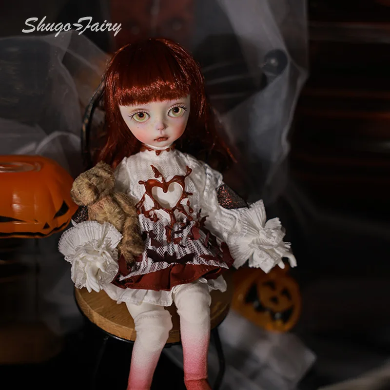 Фото ShugaFairy Nitta 1/6 Bjd кукла Хэллоуин клоун стиль вечерние высокое качество мяч Соединенные куклы игрушки №4