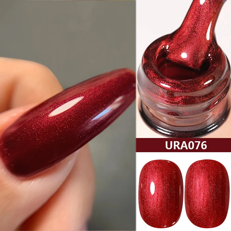 UR SUGAR 80 цветов Гель-лак для ногтей Metallic Red Vernis Полуперманентный маникюр для дизайна ногтей 7/15 мл Soak Off LED UV Gel DIY Gellak
