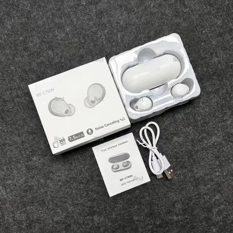 Novos Fones Ouvido Sem Fio Bluetooth WF-C700N Toque Inteligente Chamada (21) Esportes Vida À Prova Dwaterproof Água