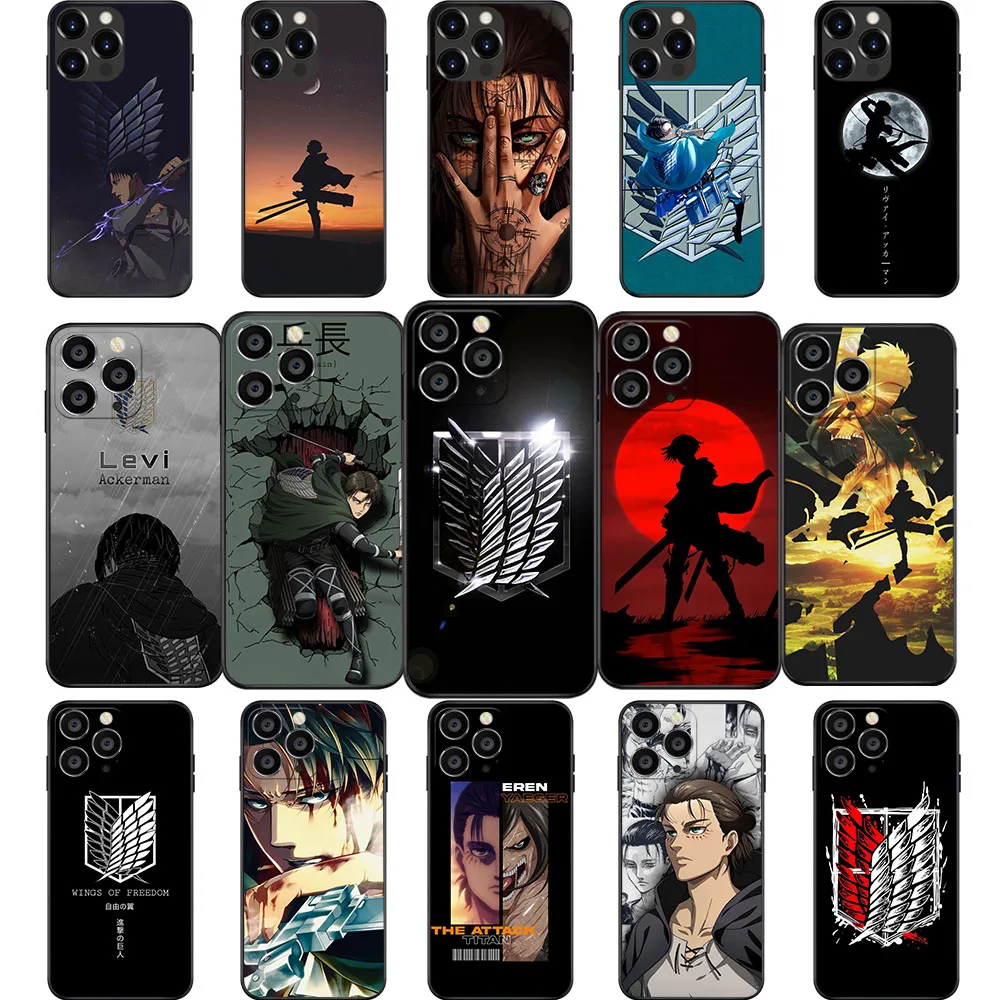 ID-5 Attack On Titan Levi Soft чехол для VIVO T1 Y75 Y3 Y3S Y10 Y76 Y20i Y91 Y31S Y52S Y70S Y51S Y70T Y73S S7E V23 V23 Pro