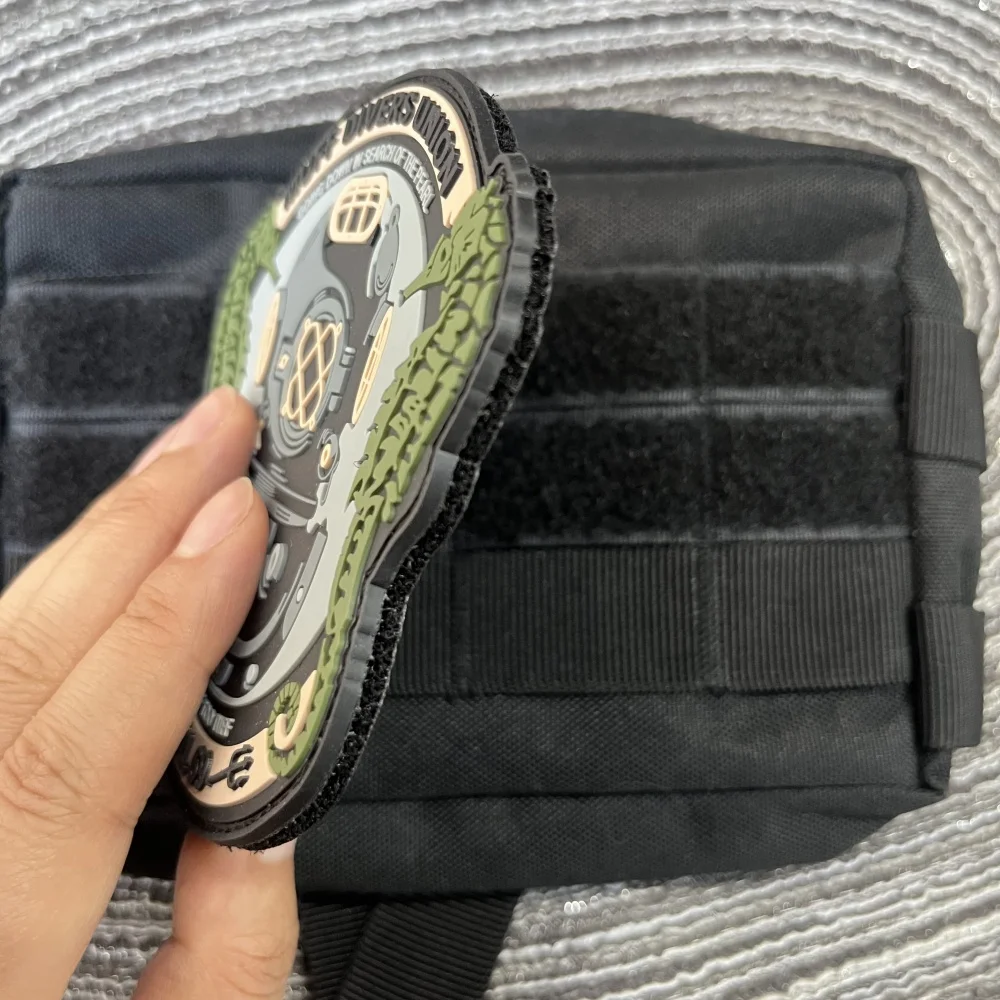 Фото Нашивки Muff для одежды из ПВХ с крючком и петлей, тактические наклейки на рюкзак, нашивки для морального духа, Аппликации для одежды №4