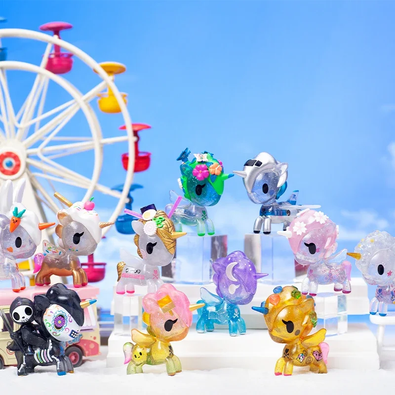 Сумка Tokidoki с единорогом, обновленная версия 6, серия, слепая коробка, игрушки для девочек, фигурка, коробка-сюрприз, кавайная модель, подарок на день рождения