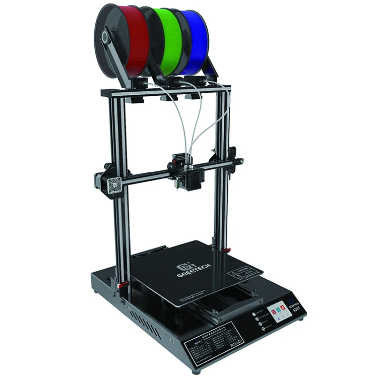 Фото 3D-принтер Geeetech 3 в 1, трехцветный принтер с тройным Экструдером, большой 3D-принтер, трехцветный s 3D-принтер №4