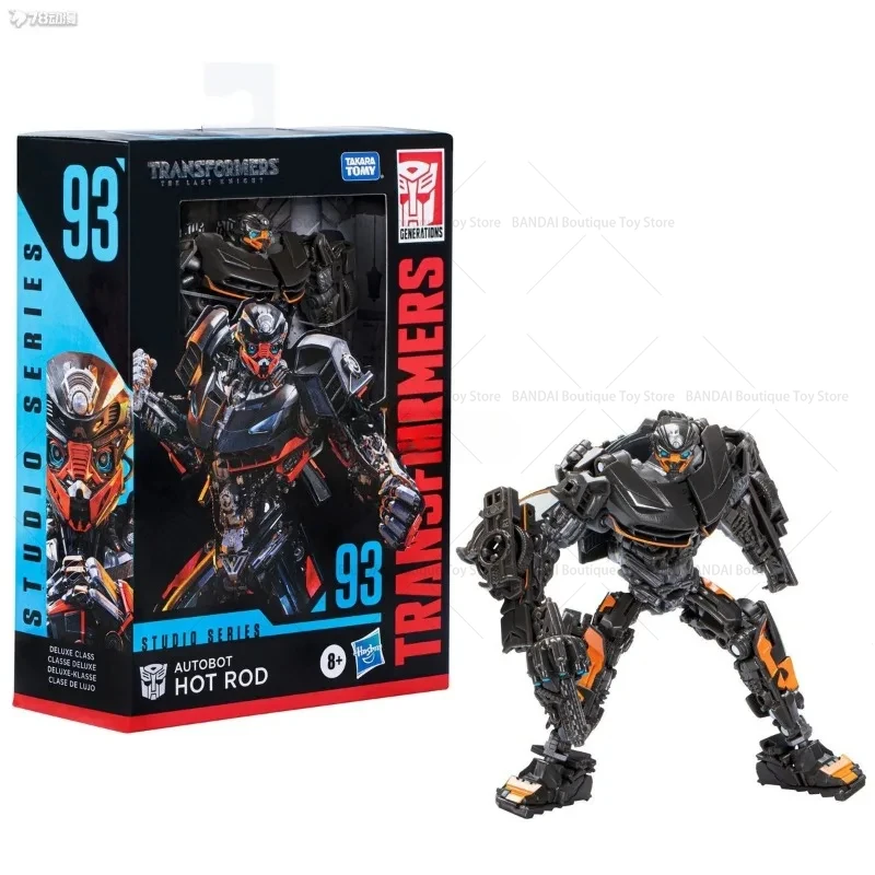 В наличии Hasbro Transformed Toys Studio Series The Last Knight SS93 Autobot Hot Rod Фигурка Коллекционная игрушка для хобби в подарок