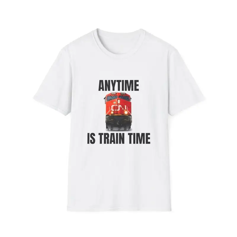 Футболка cn Rail Anytime is Train Time