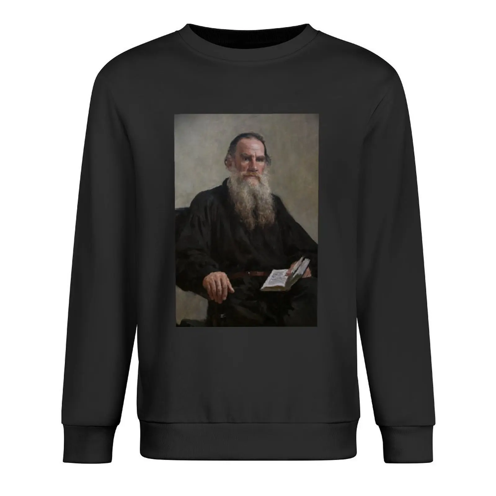 Пуловер Leo Tolstoy, мужская толстовка, футболки с рисунком, мужской спортивный костюм, мужская корейская осенняя одежда, новые толстовки