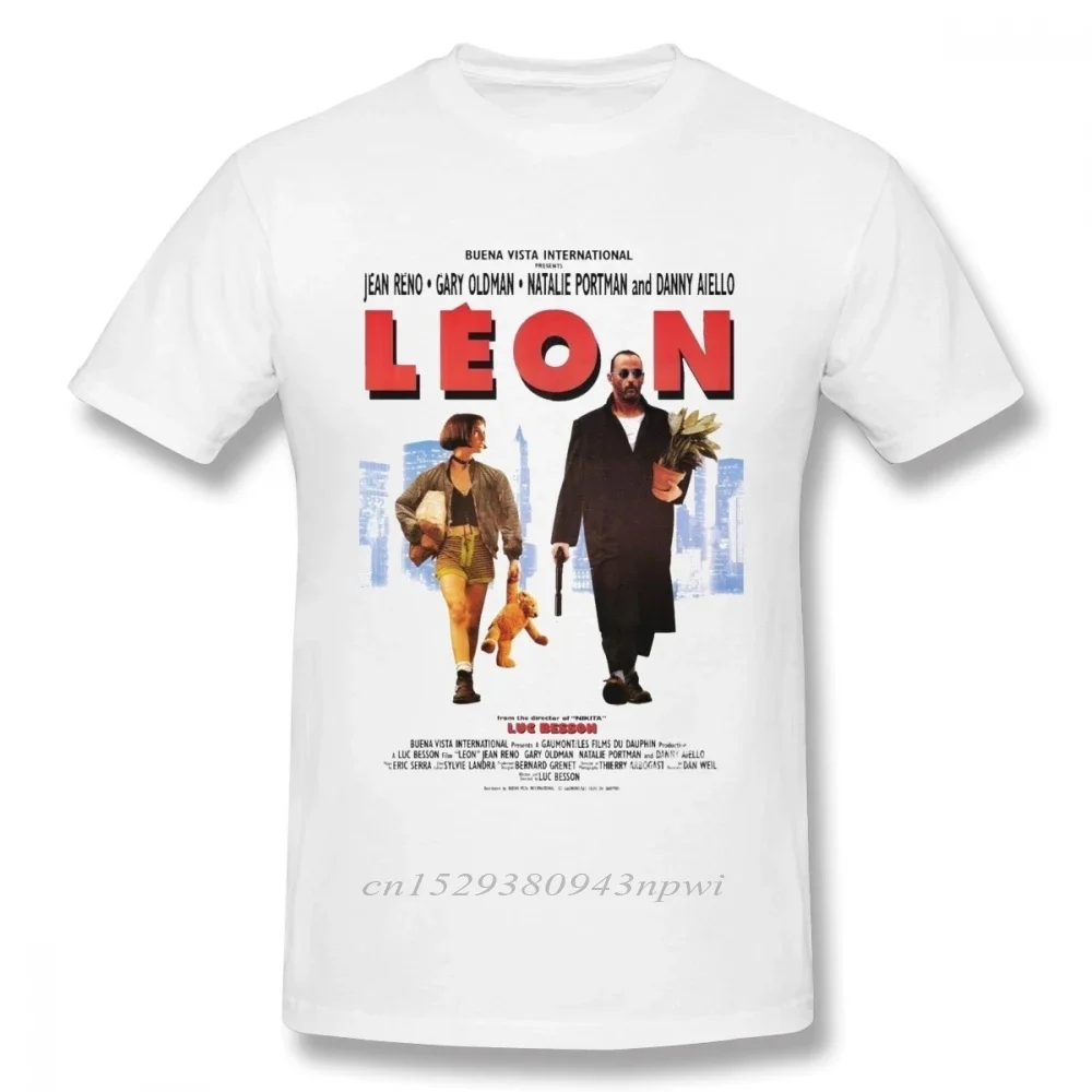 LEON profesjonalna koszulka w stylu vintage dla mężczyzn druk 3D ładne letnie oddychające koszulki Camiseta top na co dzień