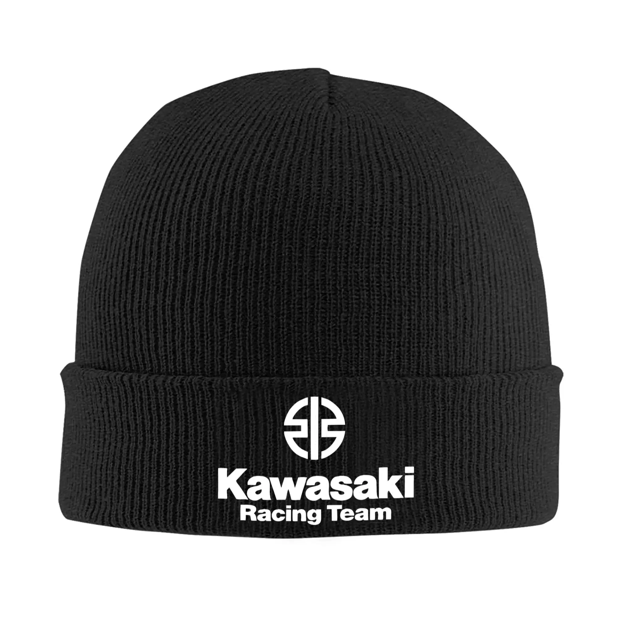 Kawasakied мотоциклетная спортивная гоночная вязаная шапка для женщин и мужчин Skullies шапочки осень-зима Лидер продаж шапка акриловая мото логотип теплая кепка