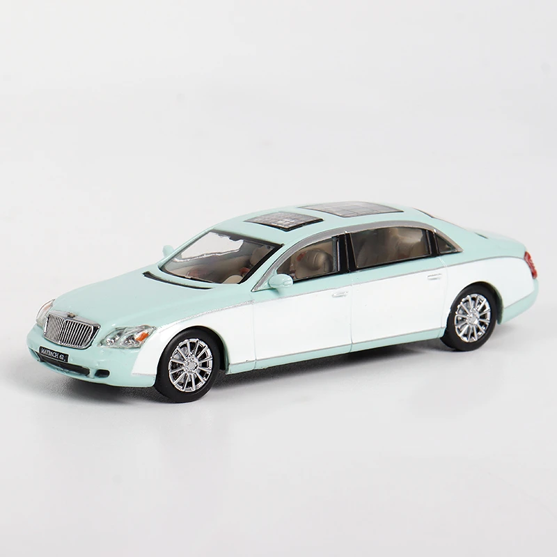 Фото ** Скоро ** стойки охотников 1:64 мая 62 BlueWhite литая модель автомобиля №2