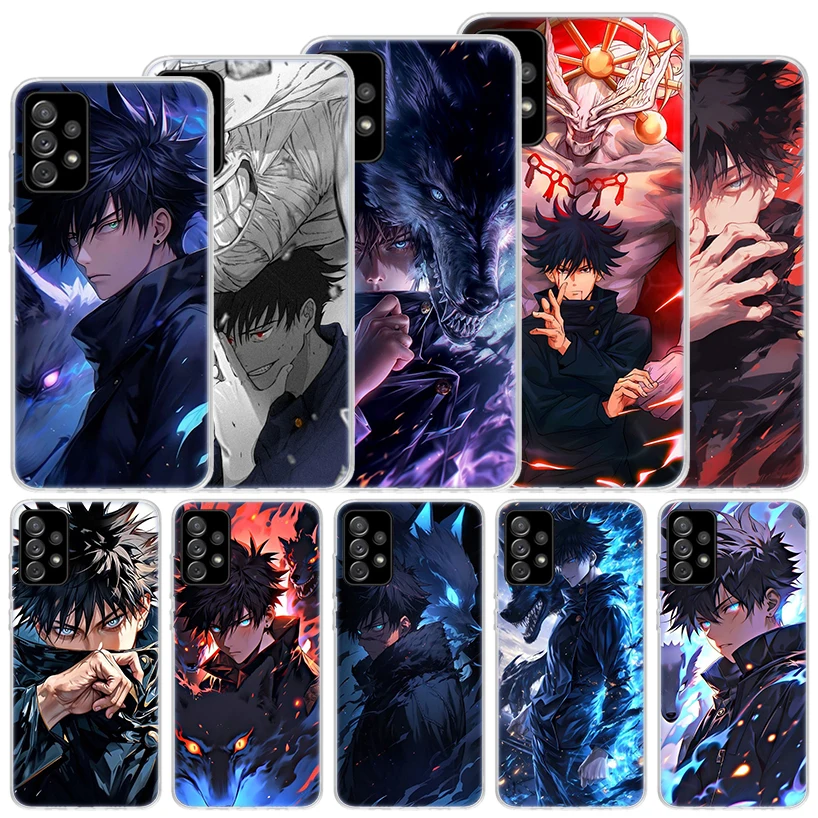 Мягкий чехол Kaisen J-Jujutsu Fushiguro Megumi для Samsung Galaxy A52 A51 A50S A12 A10S A20S A30S, чехол для телефона A71 A41 A31 A21S A70