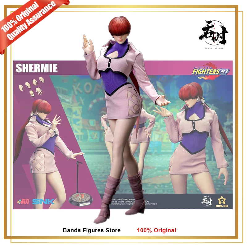 Оригинальный Tunshi Studio SNK The King Of Fighters 97 Shermie 1/6 TS XZZ 007 в наличии, коллекция аниме, фигурки, модель игрушки