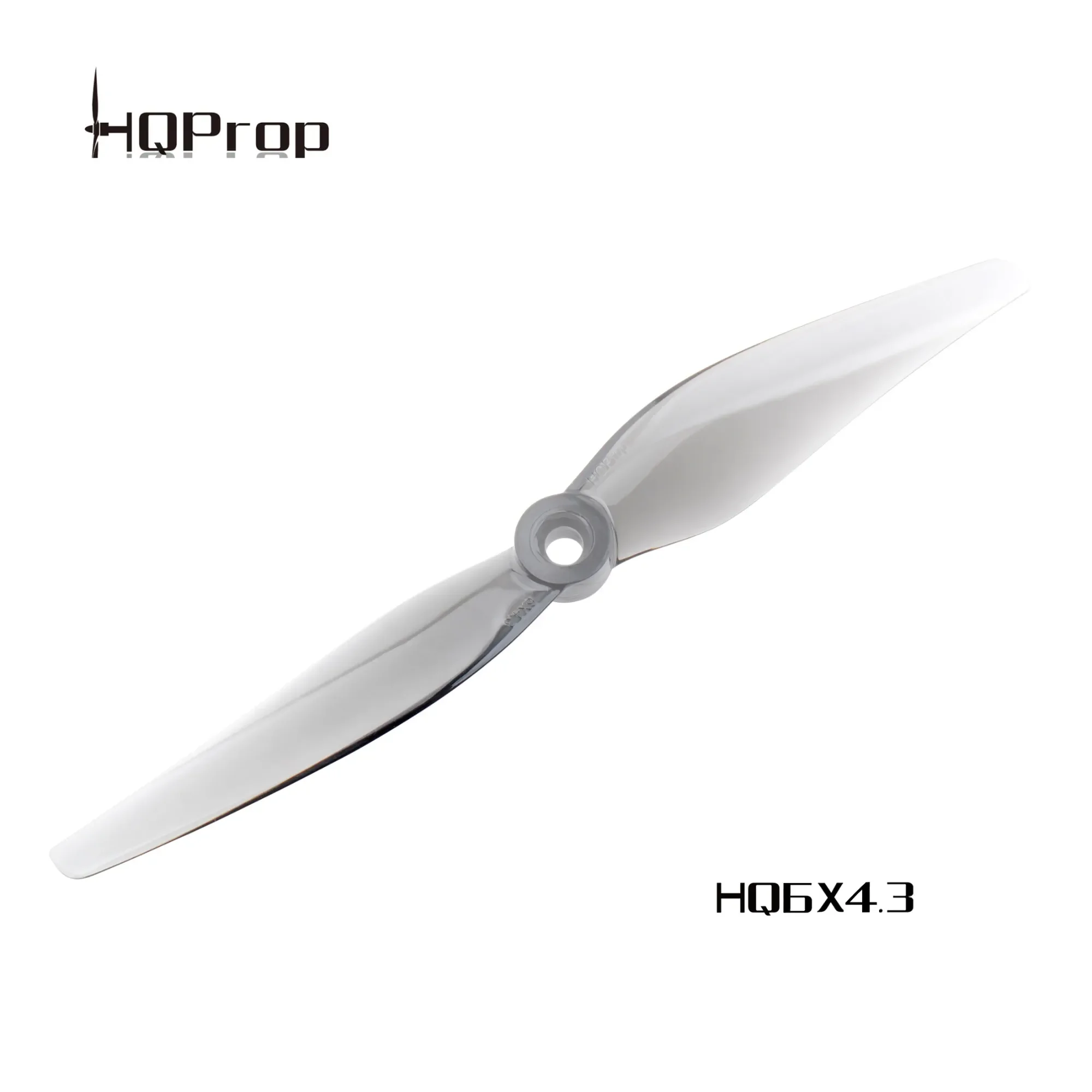 HQProp 6X4.3 серый (2CW + 2CCW)-поликарбонат