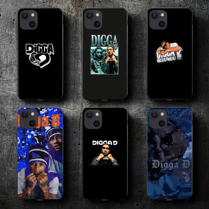 Чехол для телефона Digga D Rapper UKDigga D Rapper UK для iPhone 11 12 Mini 13 14 Pro XS Max X 8 7 6s Plus SE XR