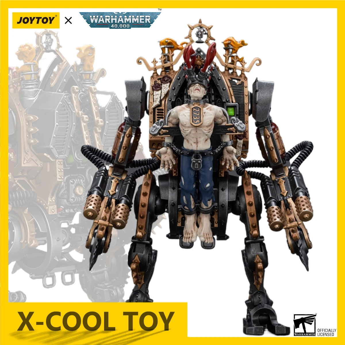 JOYTOY Warhammer 40K Adepta Sororitas, экшн-фигурка Penitent Engine, подвижная фигурка, аниме-модель, коллекционная статуя, игрушка в подарок