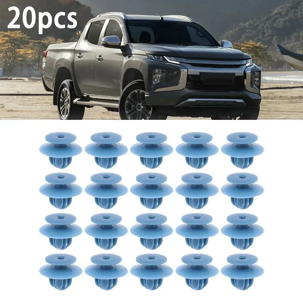 Фото Сменные зажимы для накладки Mitsubishi L200 MU 000977   20 штук для установки раструба и накладки на пороги колесной арки №3