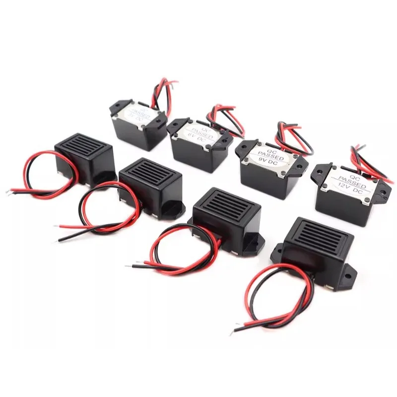 1 шт. 2315 DC механический вибрационный зуммер 3V6V9V12V24V 23X17X15 мм активный репеллент для мыши, репеллент от птиц, зуммер с проводом
