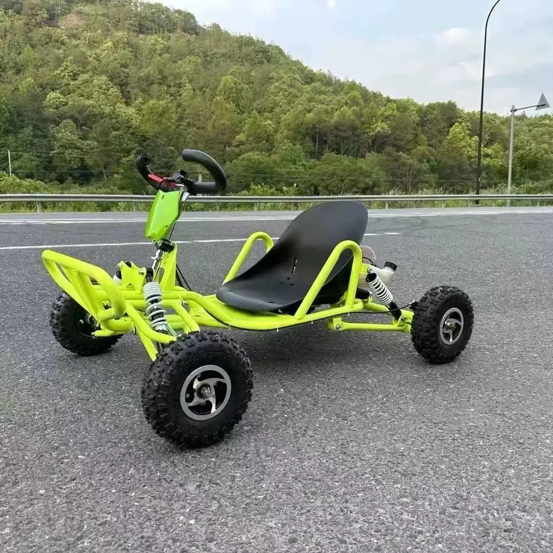 Фото Китай дешевый 80cc топливный бензиновый бензиновый двигатель электрический внедорожный гоночный картинг педаль автомобиля для детей и взрослых картинг бензиновые картины №3